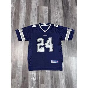 Size Large (14/16) - Reebok Dallas Cowboys #24 Marion Barber Jersey